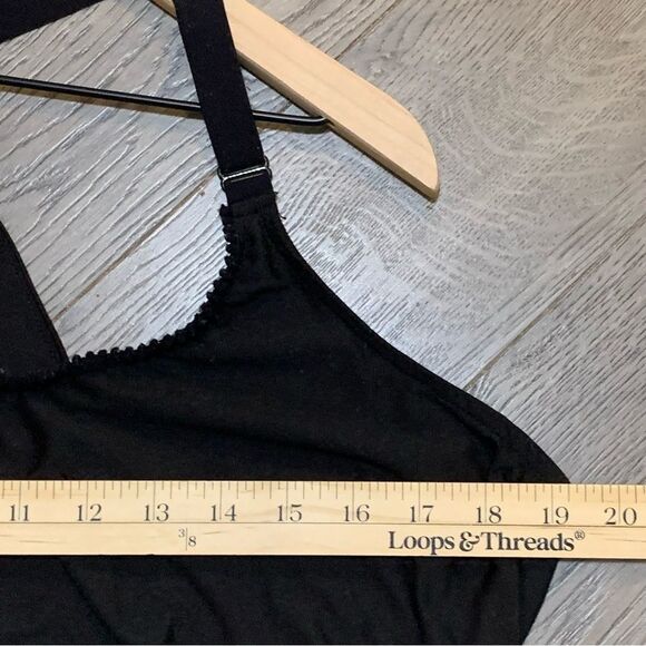 SWEET TOMATOES Tank Top Women’s 2X Black Shapewear Adjustable Straps. - Picture 11 of 13